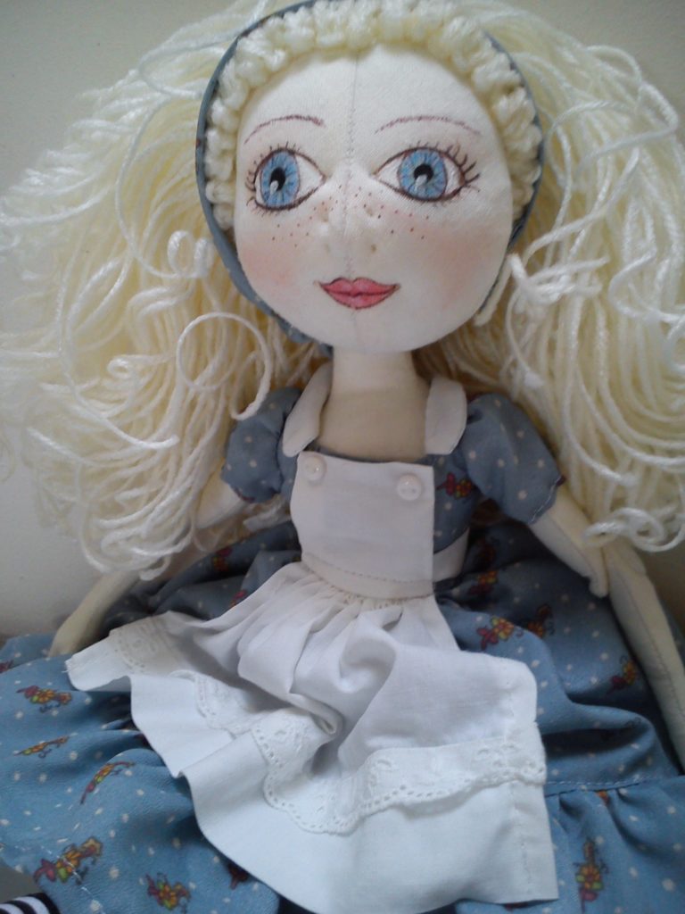 Alice Cloth Art doll
