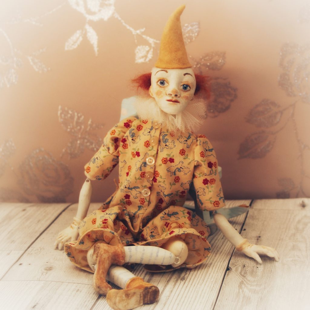 clown art doll