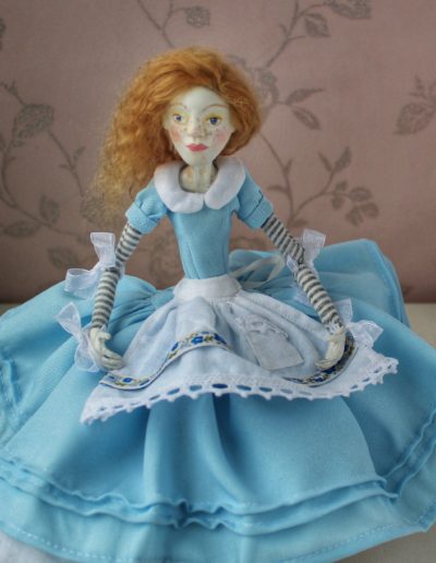 Alice in wonderland Art Doll