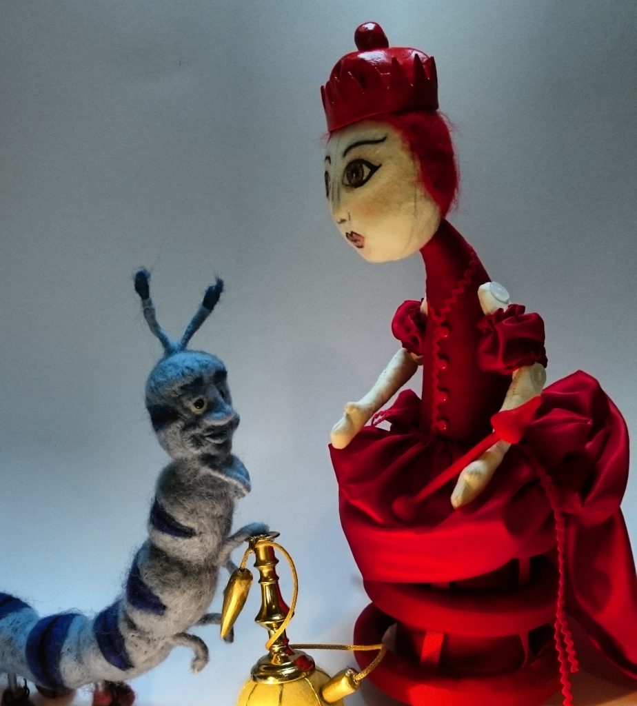 The Red Queen and the caterpillar