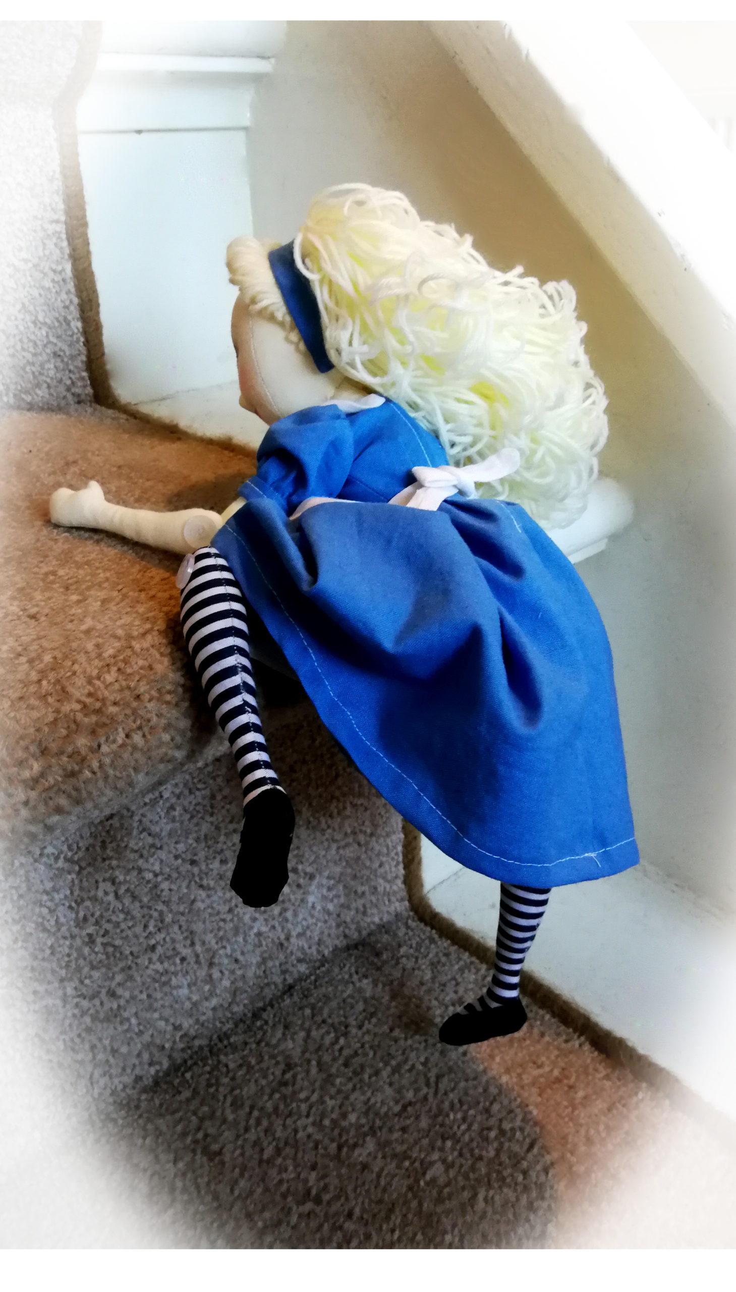 Cloth Art doll Alice