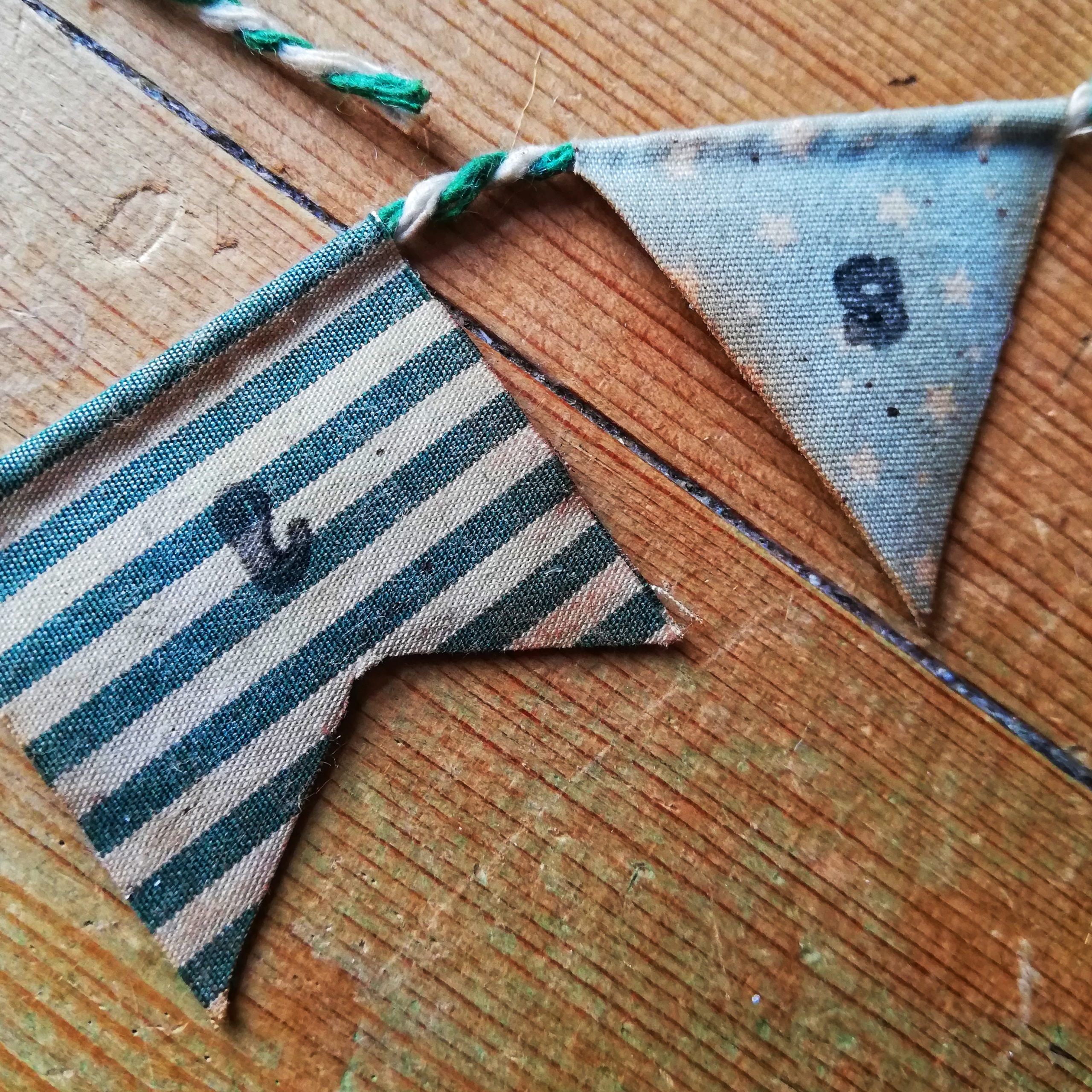 shabby vintage bunting