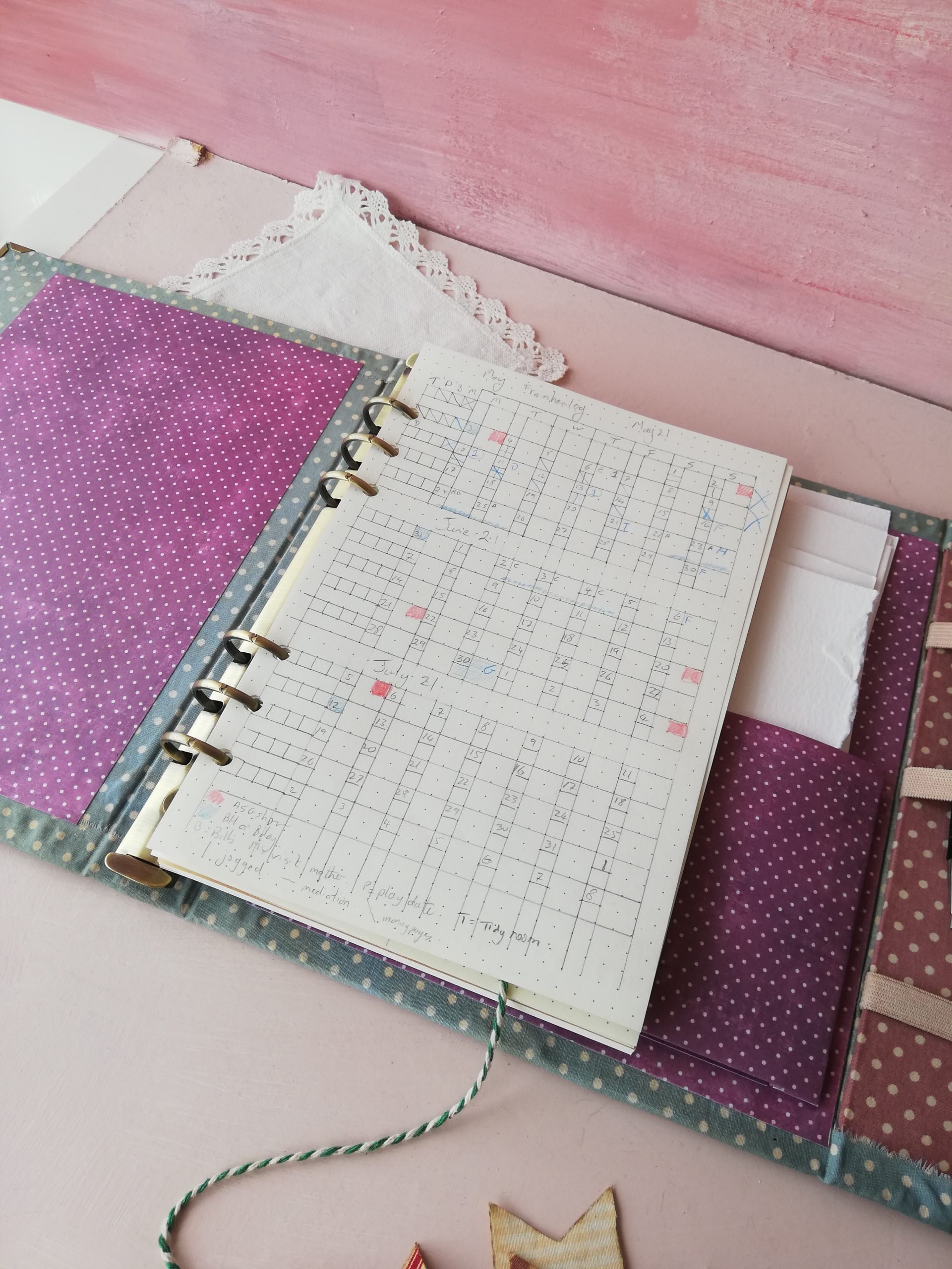 handmade bullet journal