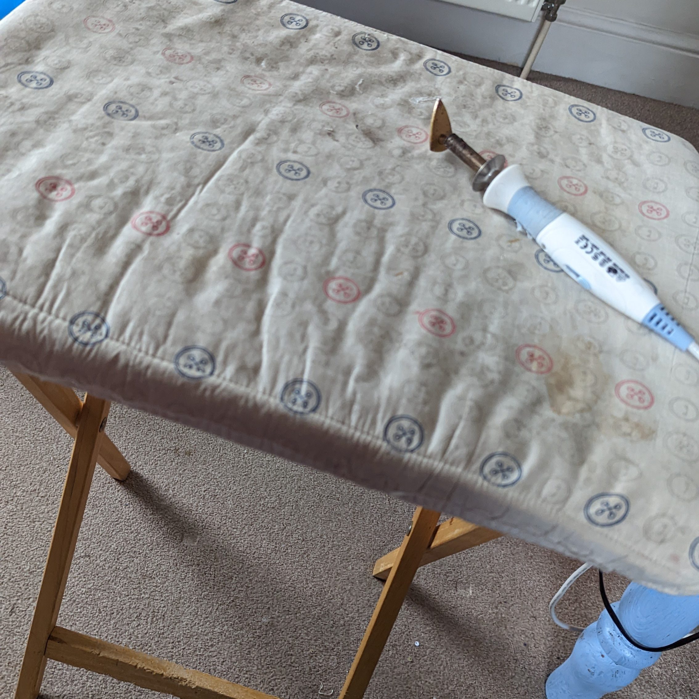 mini ironing table for easy dolls clothes