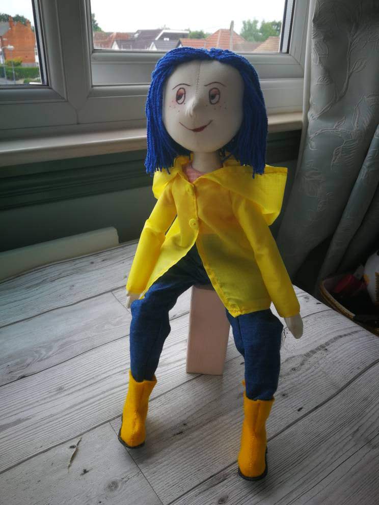 Coraline Cloth doll